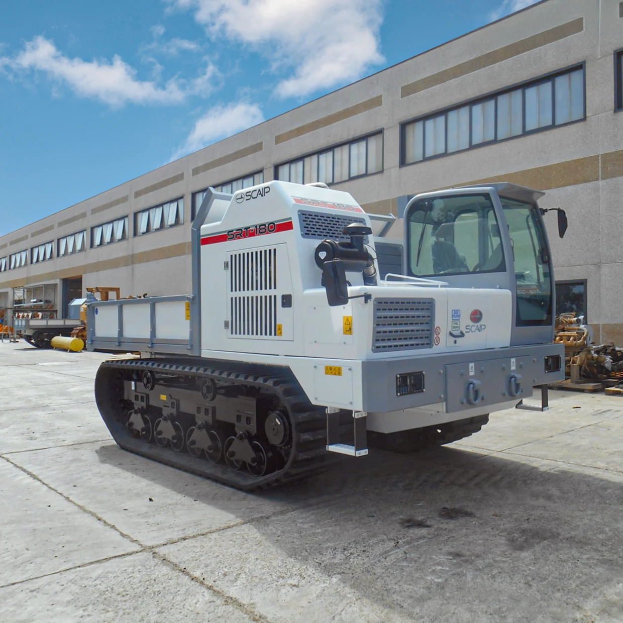 SCAIP SRT-180 tracked flatbed