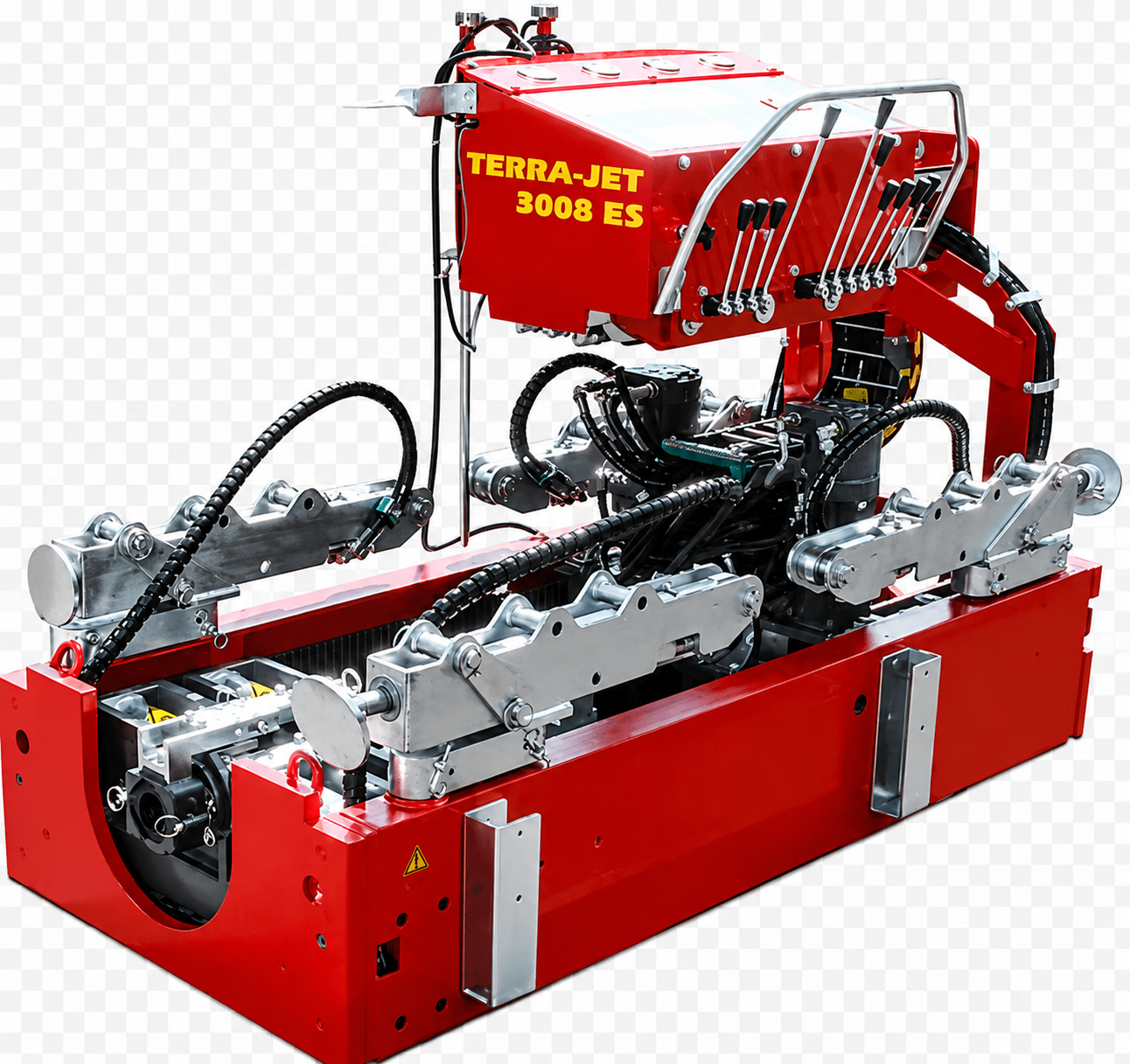 TERRA pit launched drilling machine