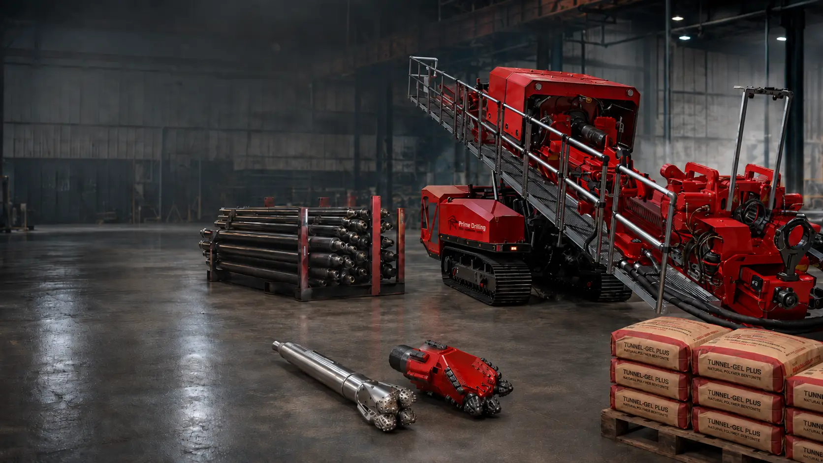 TERRA and PRIME drilling rigs