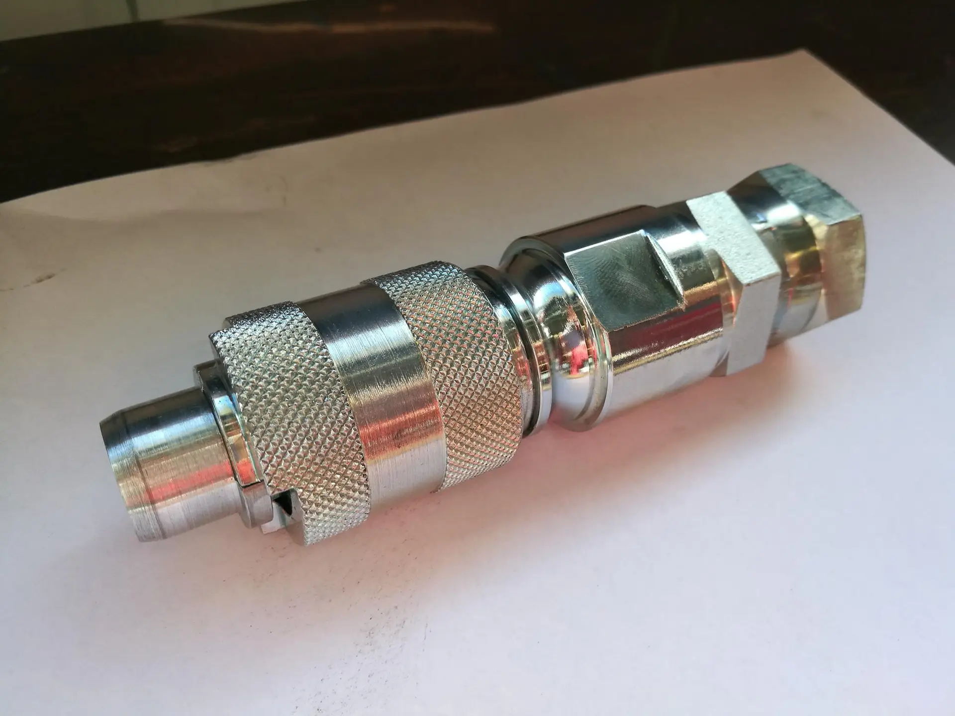 TERRA pneumatic air hose quick-connect coupling