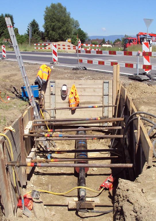 TERRA steel pipe ramming installation
